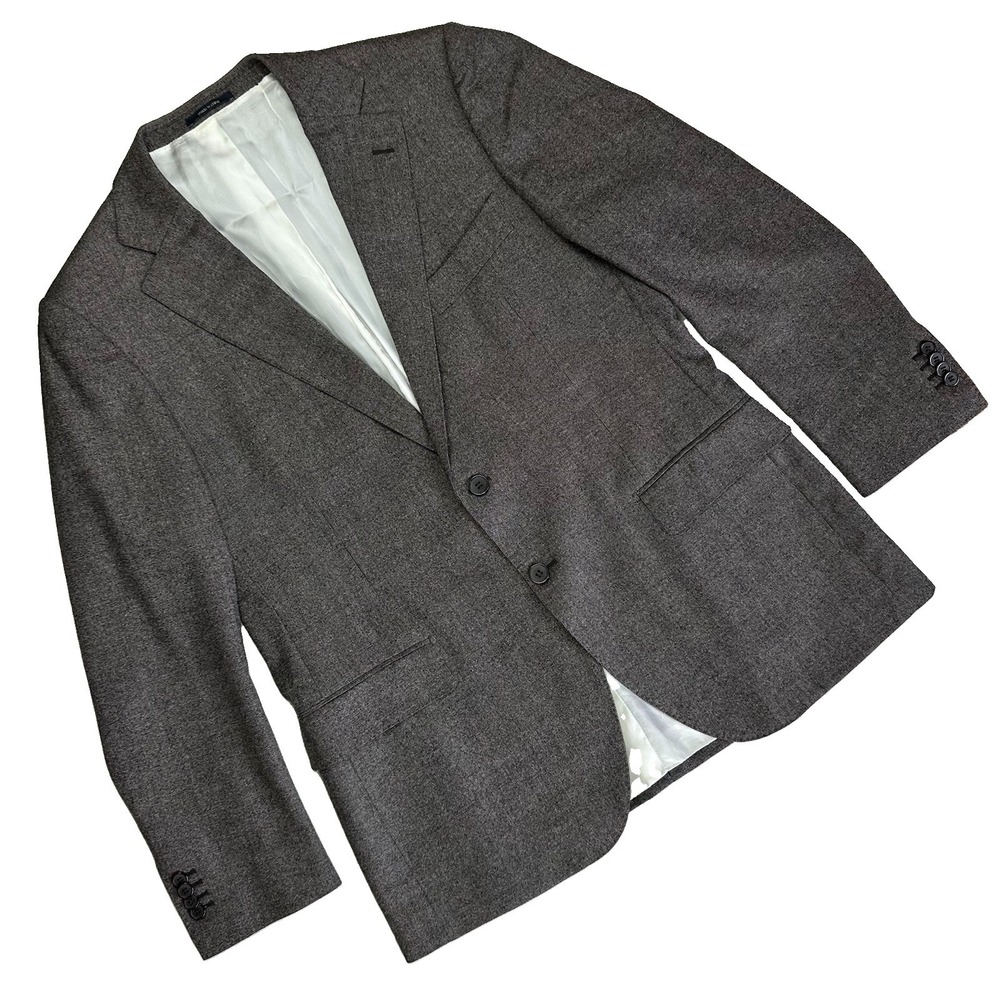 Suitsupply Blazer Vitale Barberis Canonico Super 120 Slim Fit Men 46R US Gray